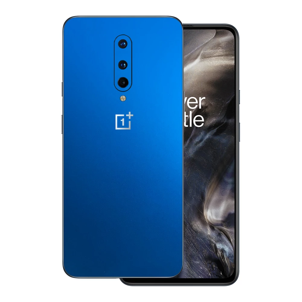 OnePlus 8 - Matt króm világoskék hátlap fólia