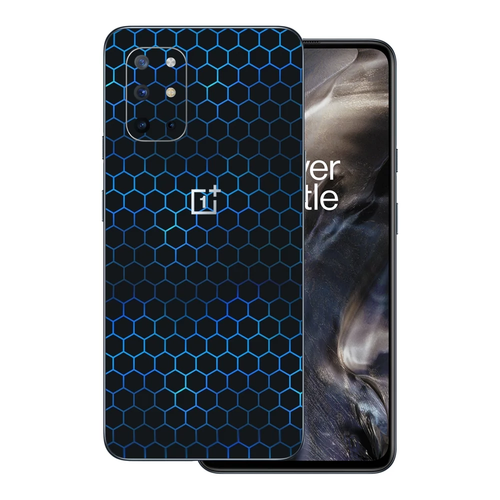 OnePlus 8T - Kék méhsejt hátlap fólia