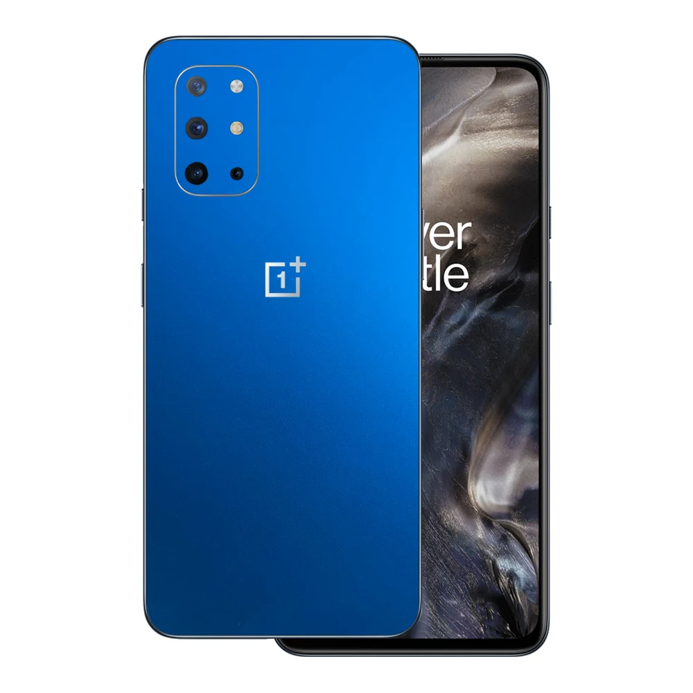 OnePlus 8T - Matt króm világoskék hátlap fólia