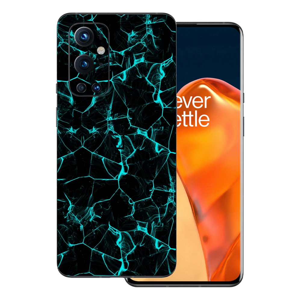OnePlus 9 Pro - Kék füstcsíkos hátlap fólia