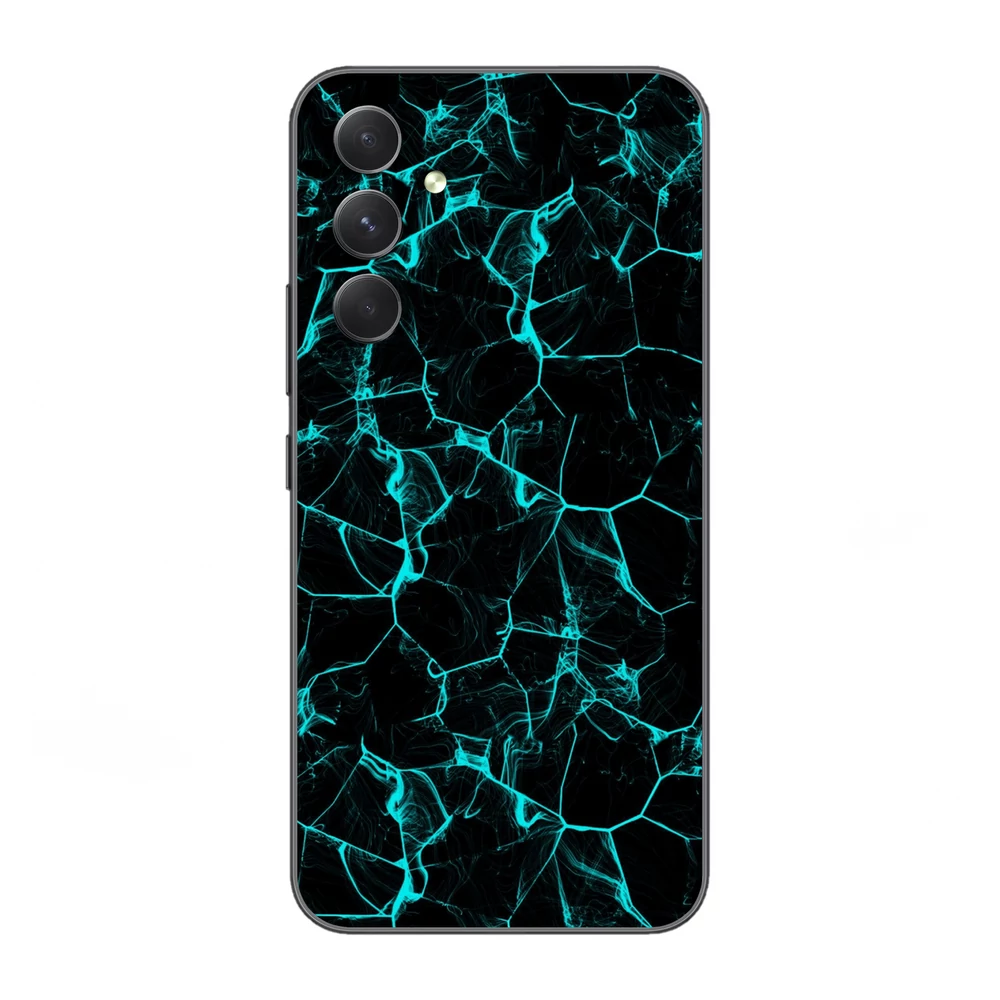 Galaxy A24 - Kék füstcsíkos hátlap fólia