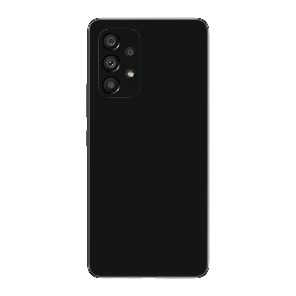 Galaxy A53 - Fényes fekete hátlap fólia