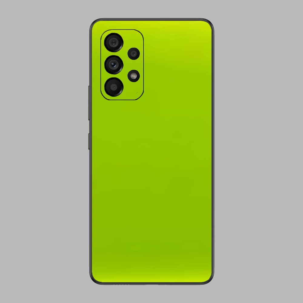 Galaxy A53 - Fényes metál lime hátlap fólia
