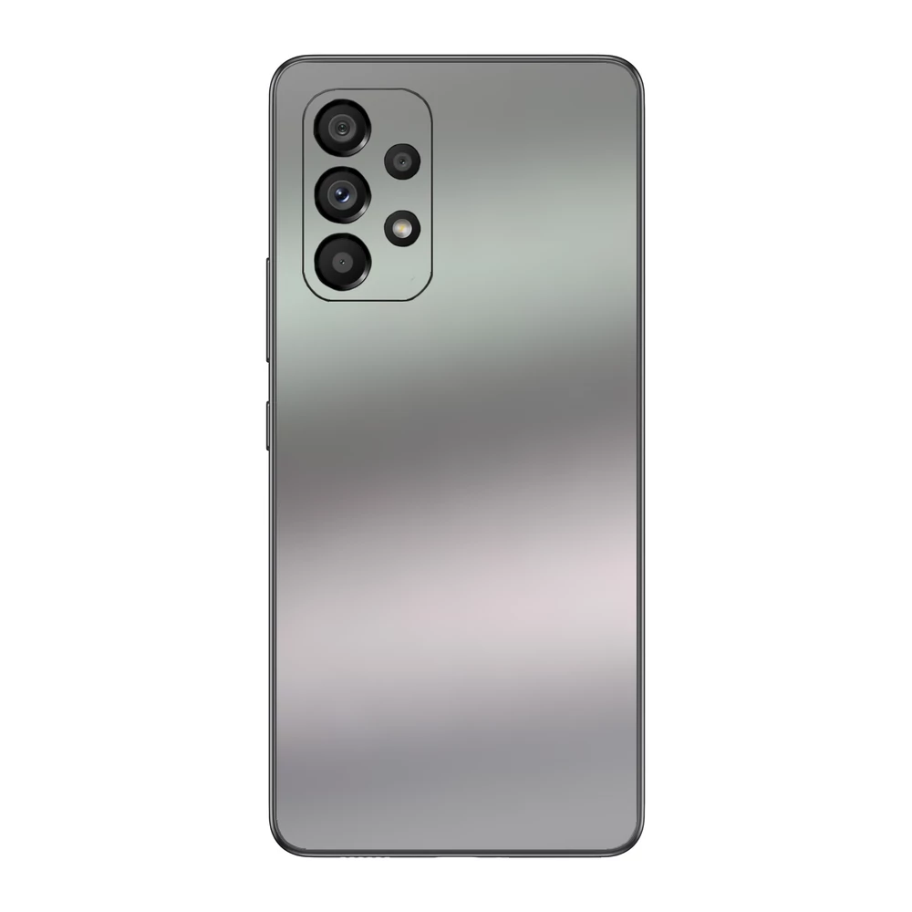Galaxy A53 - Matt króm ezüst hátlap fólia