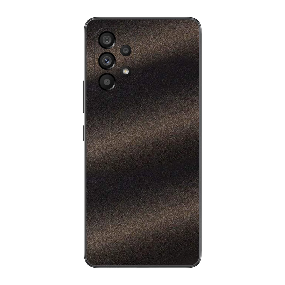 Galaxy A53 - Szemcsés matt fekete hátlap fólia