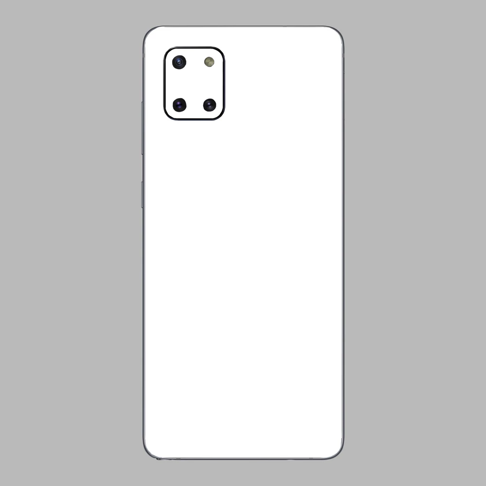Samsung Galaxy Note 10 Lite - Matt fehér hátlap fólia