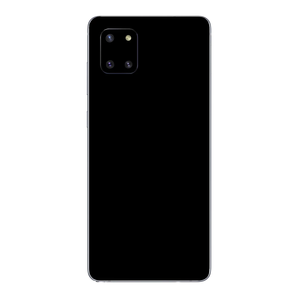 Samsung Galaxy Note 10 Lite - Matt fekete hátlap fólia