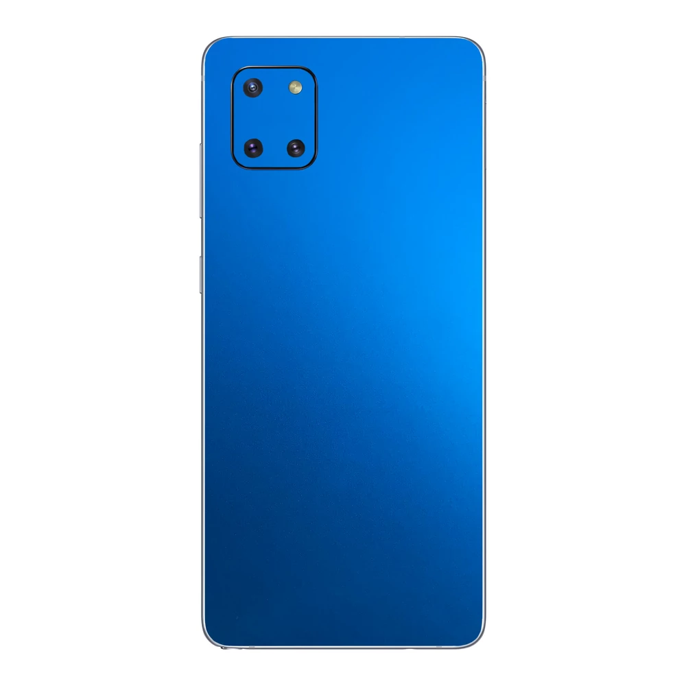 Samsung Galaxy Note 10 Lite - Matt króm világoskék hátlap fólia