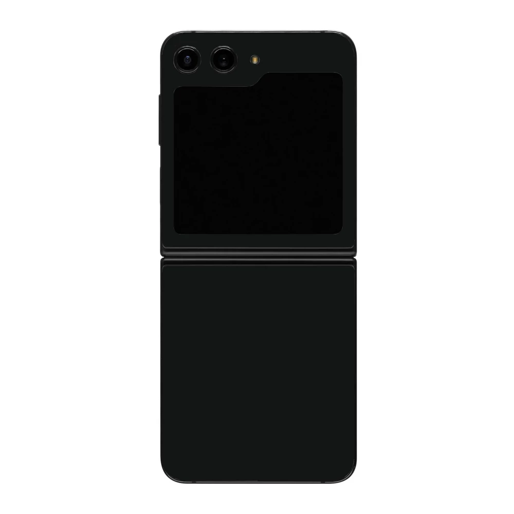 Galaxy Z Flip 6 - Fényes fekete hátlap fólia
