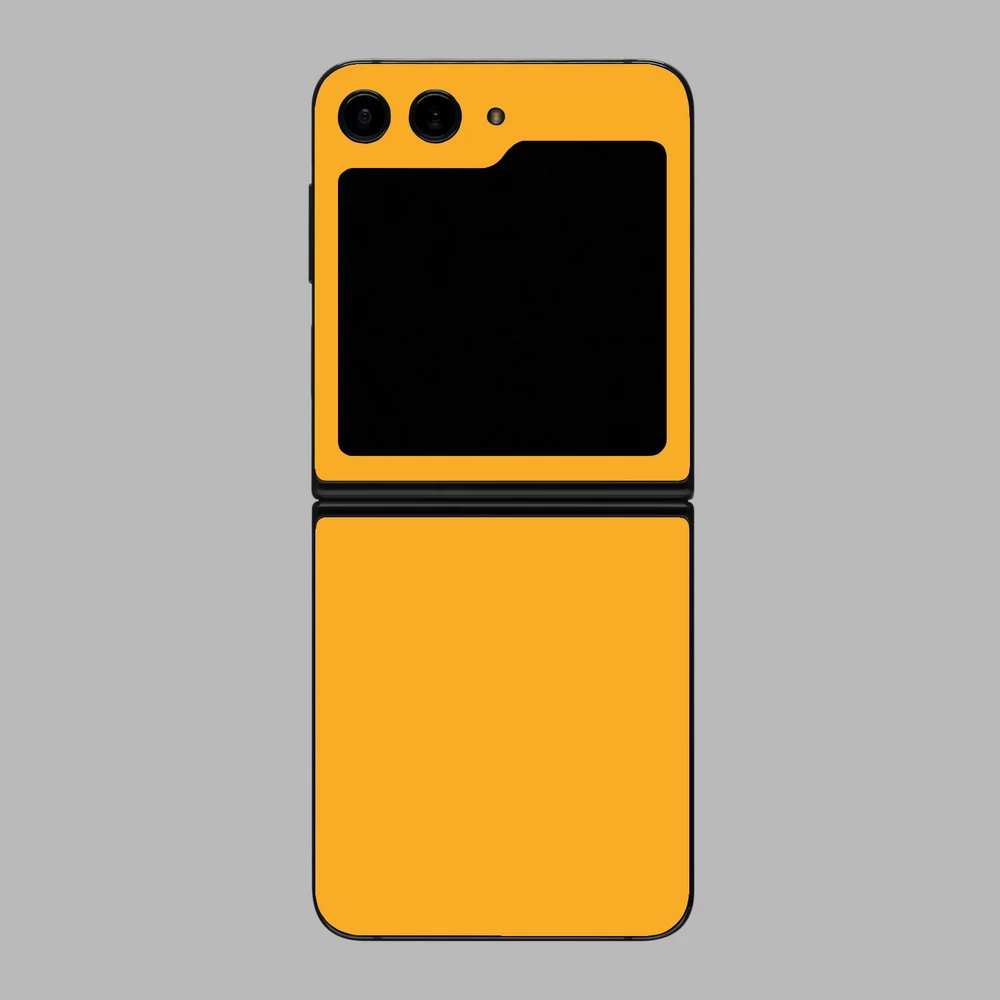 Galaxy Z Flip 6 - Fényes sárga hátlap fólia