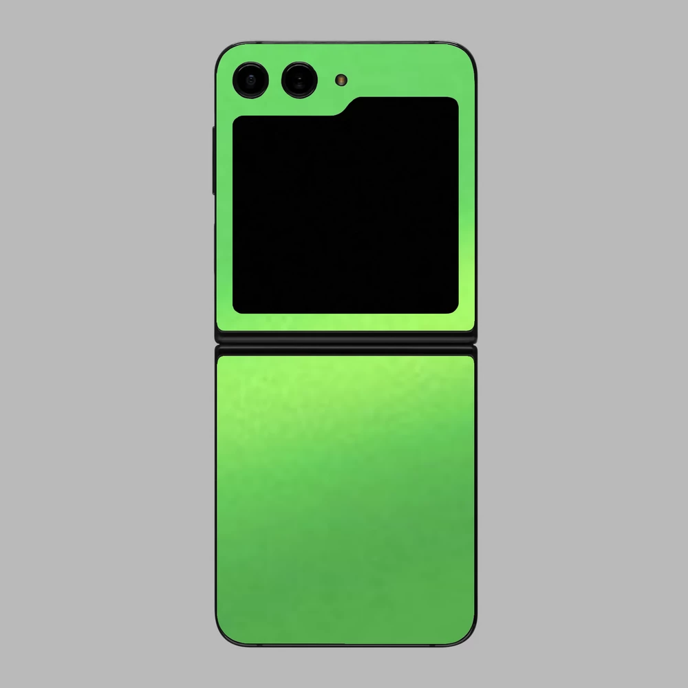 Galaxy Z Flip 6 - Matt metál lime hátlap fólia