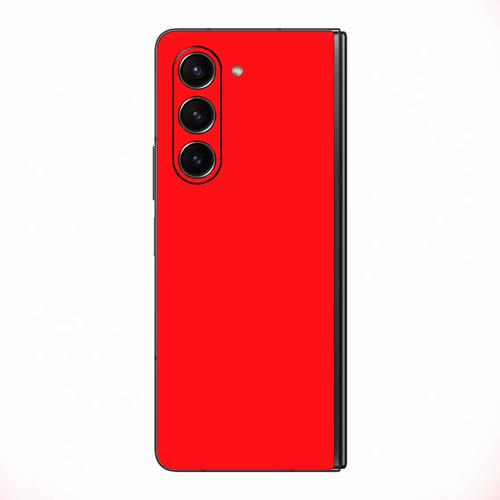 Galaxy Z Fold 6 - Fényes piros hátlap fólia
