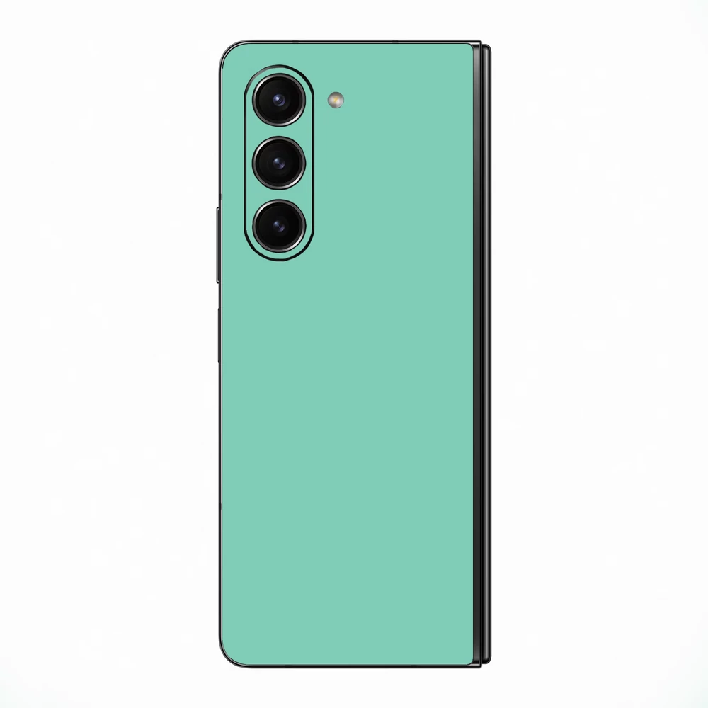 Galaxy Z Fold 6 - Fényes tiffany blue hátlap fólia