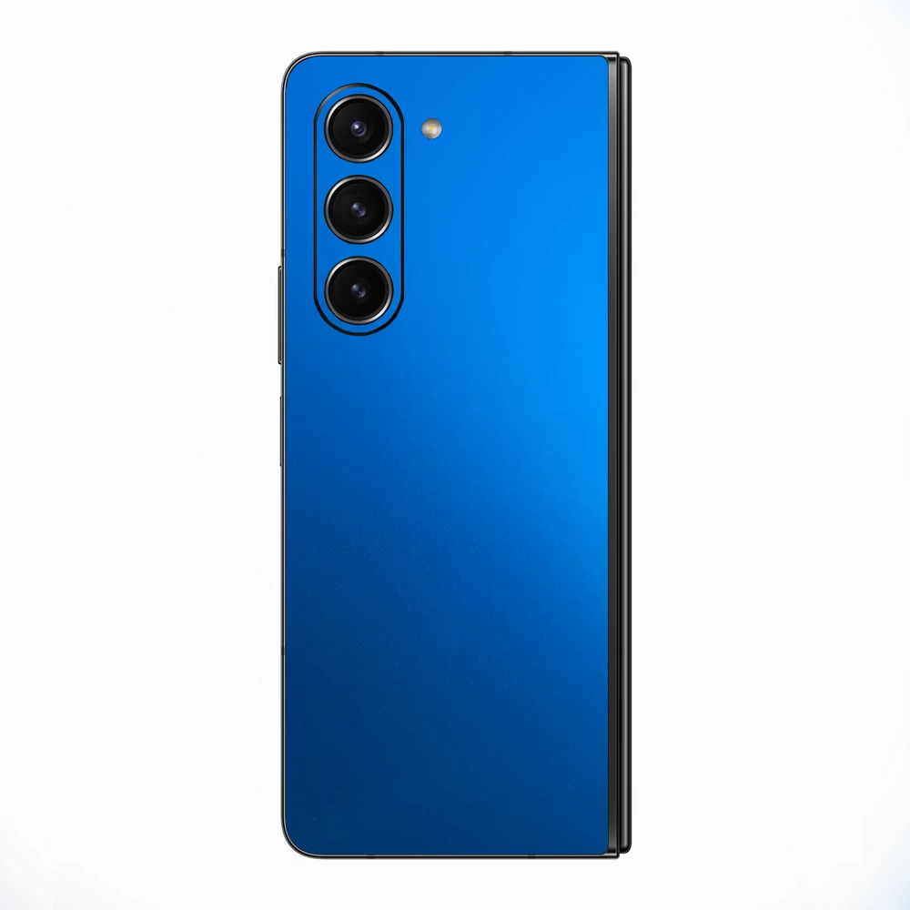 Galaxy Z Fold 6 - Matt króm világoskék hátlap fólia