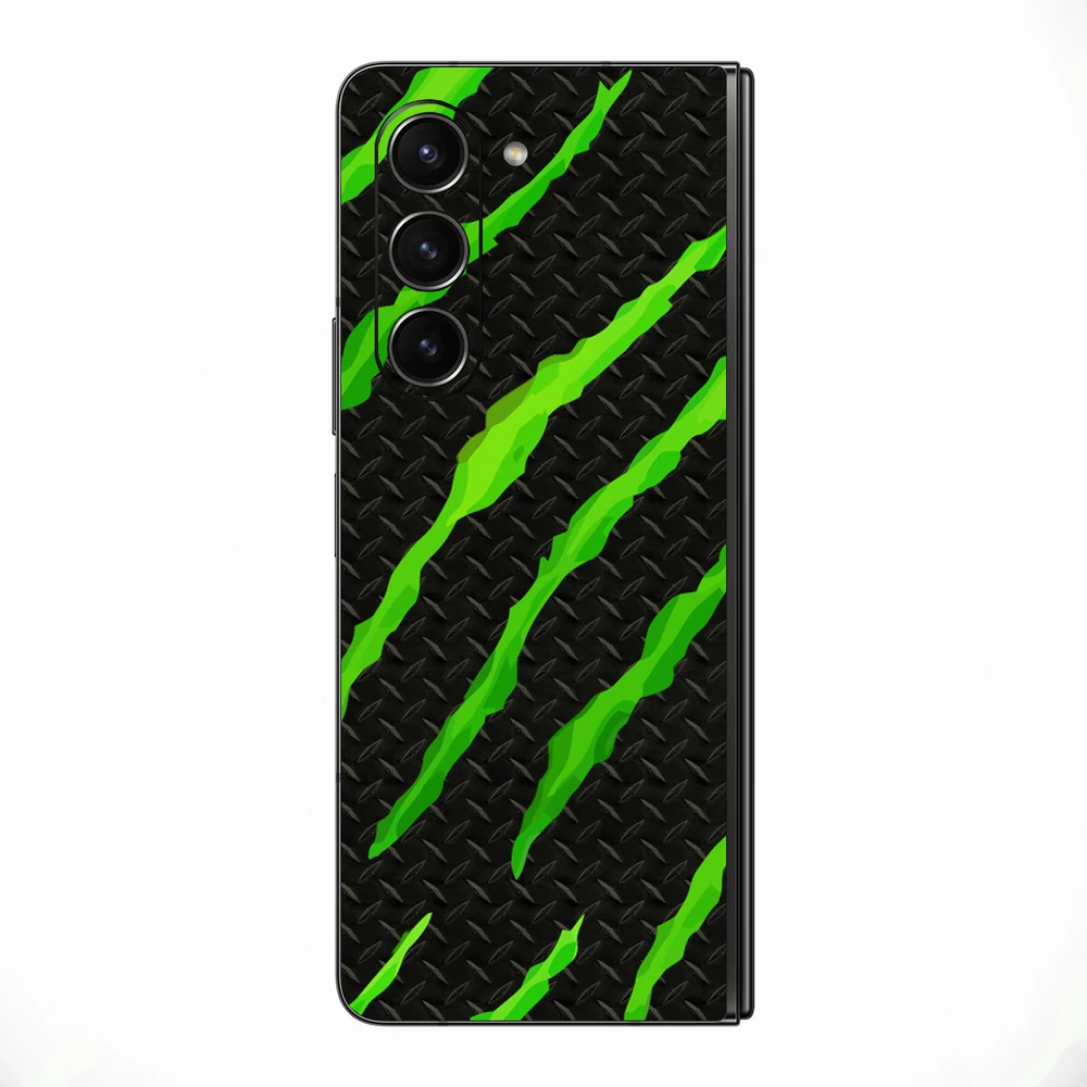 Galaxy Z Fold 6 - Zöld karmolásos hátlap fólia