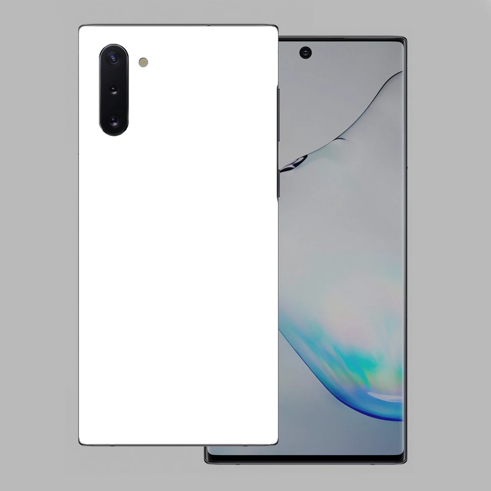 Samsung Galaxy Note 10 - Matt fehér hátlap fólia