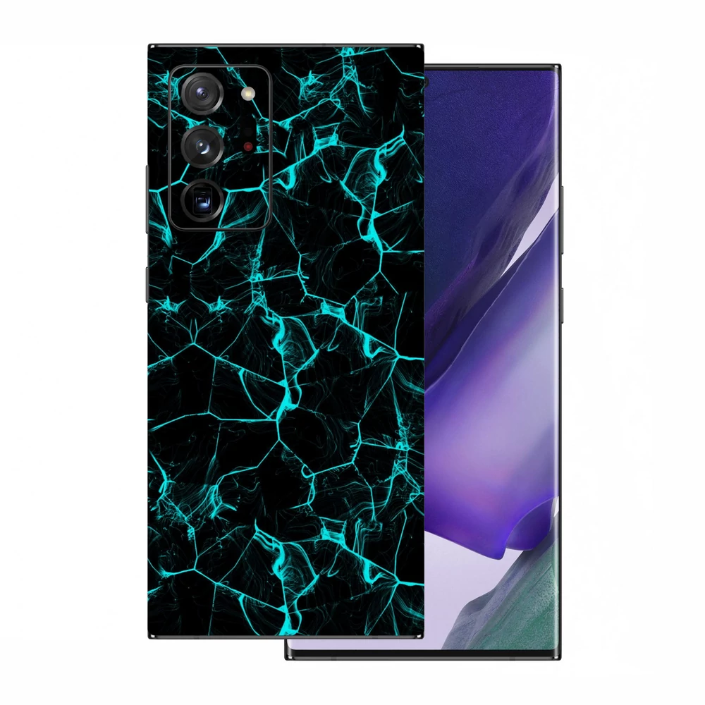 Samsung Galaxy Note 20 Ultra - Kék füstcsíkos hátlap fólia