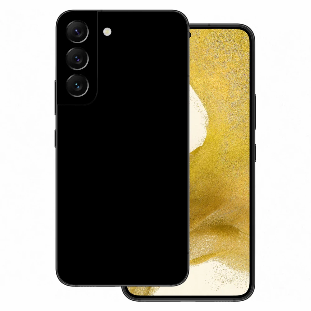 Samsung Galaxy S22 Plus - Matt fekete hátlap fólia