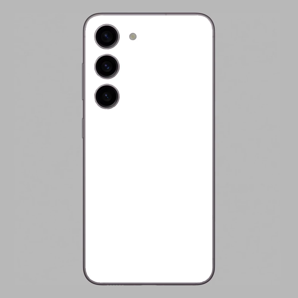 Samsung Galaxy S23 Plus - Matt fehér hátlap fólia