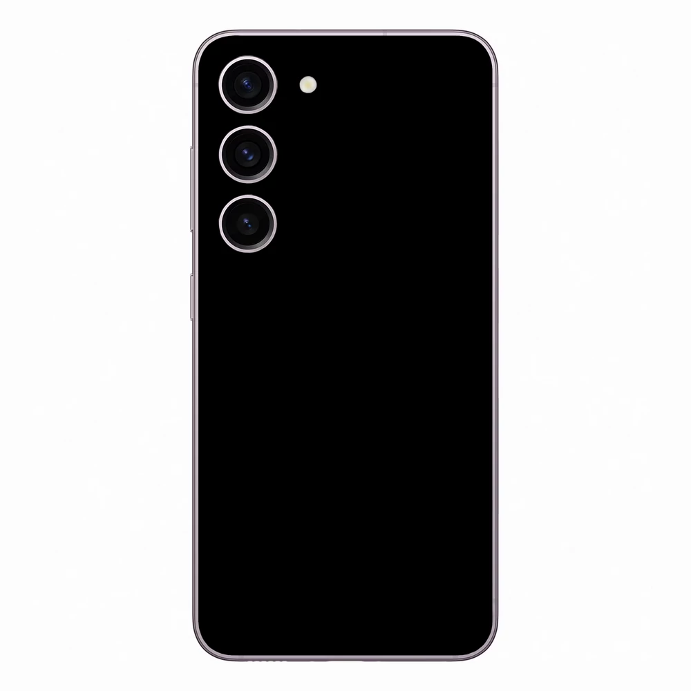 Samsung Galaxy S23 Plus - Matt fekete hátlap fólia