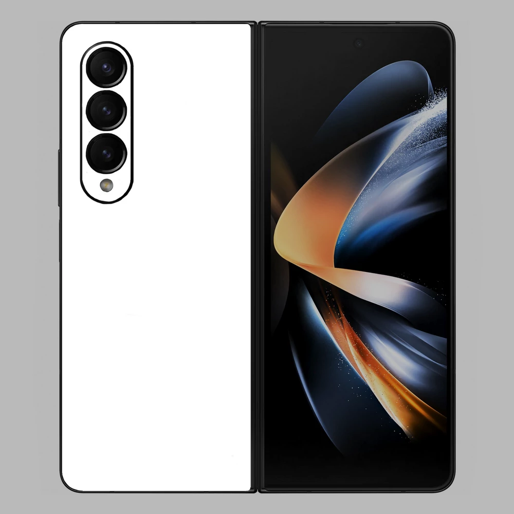 Samsung Galaxy Z Fold 4 - Matt fehér hátlap fólia