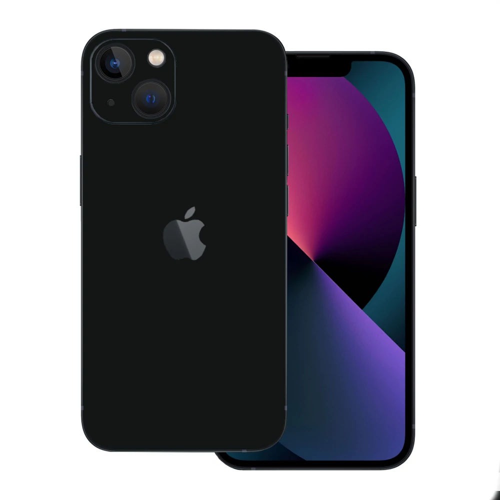 iPhone 13 - Fényes fekete hátlap fólia