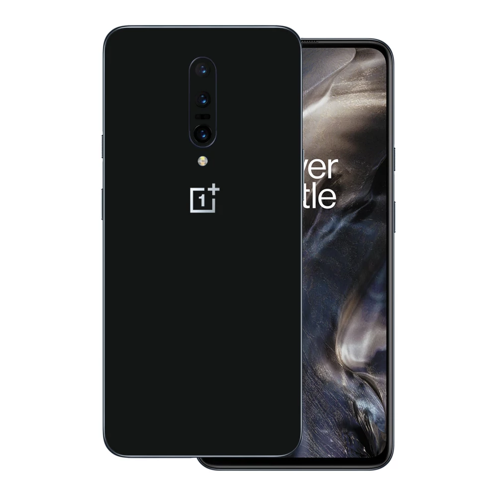 OnePlus 7 Pro - Fényes fekete hátlap fólia