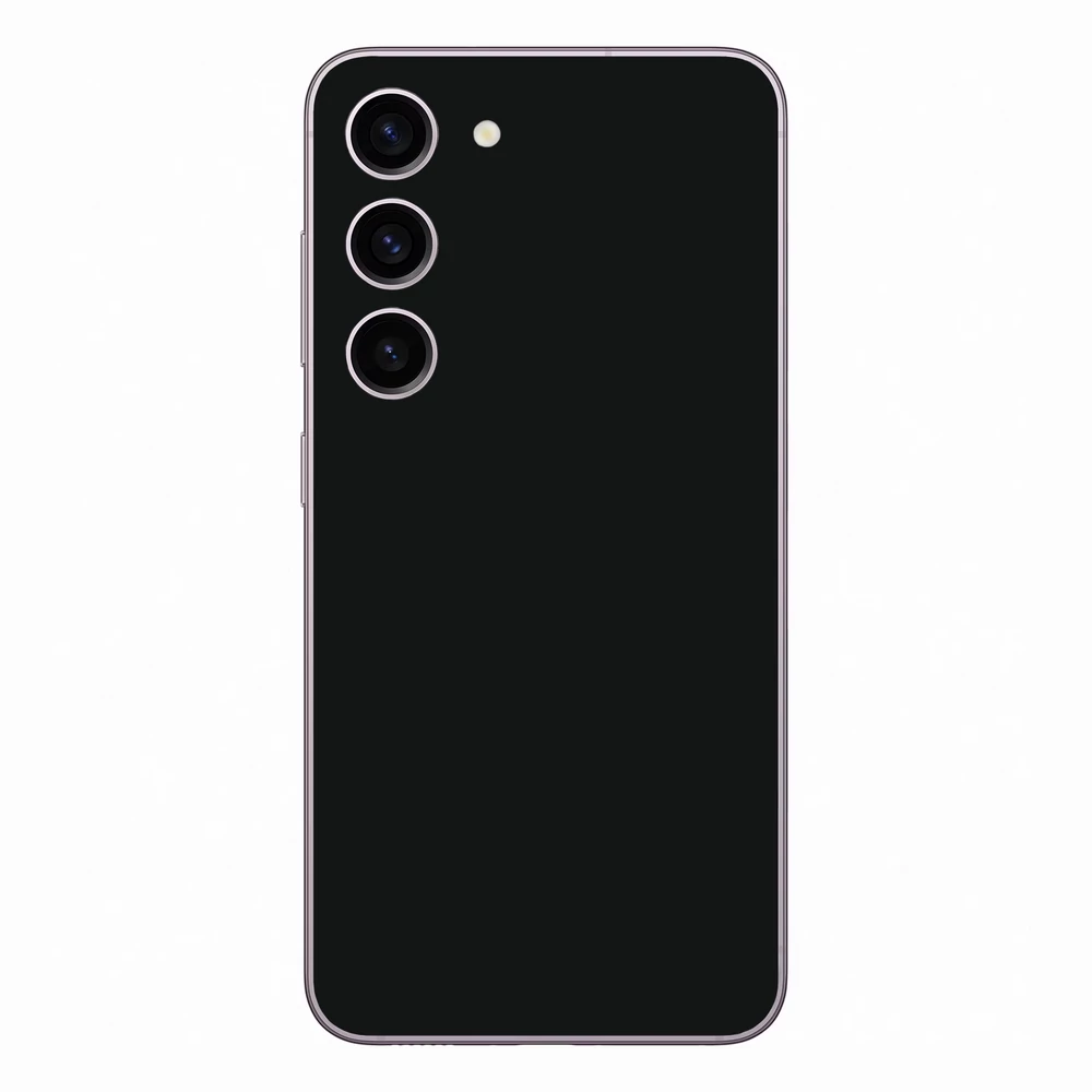 Samsung Galaxy S23 - Fényes fekete hátlap fólia
