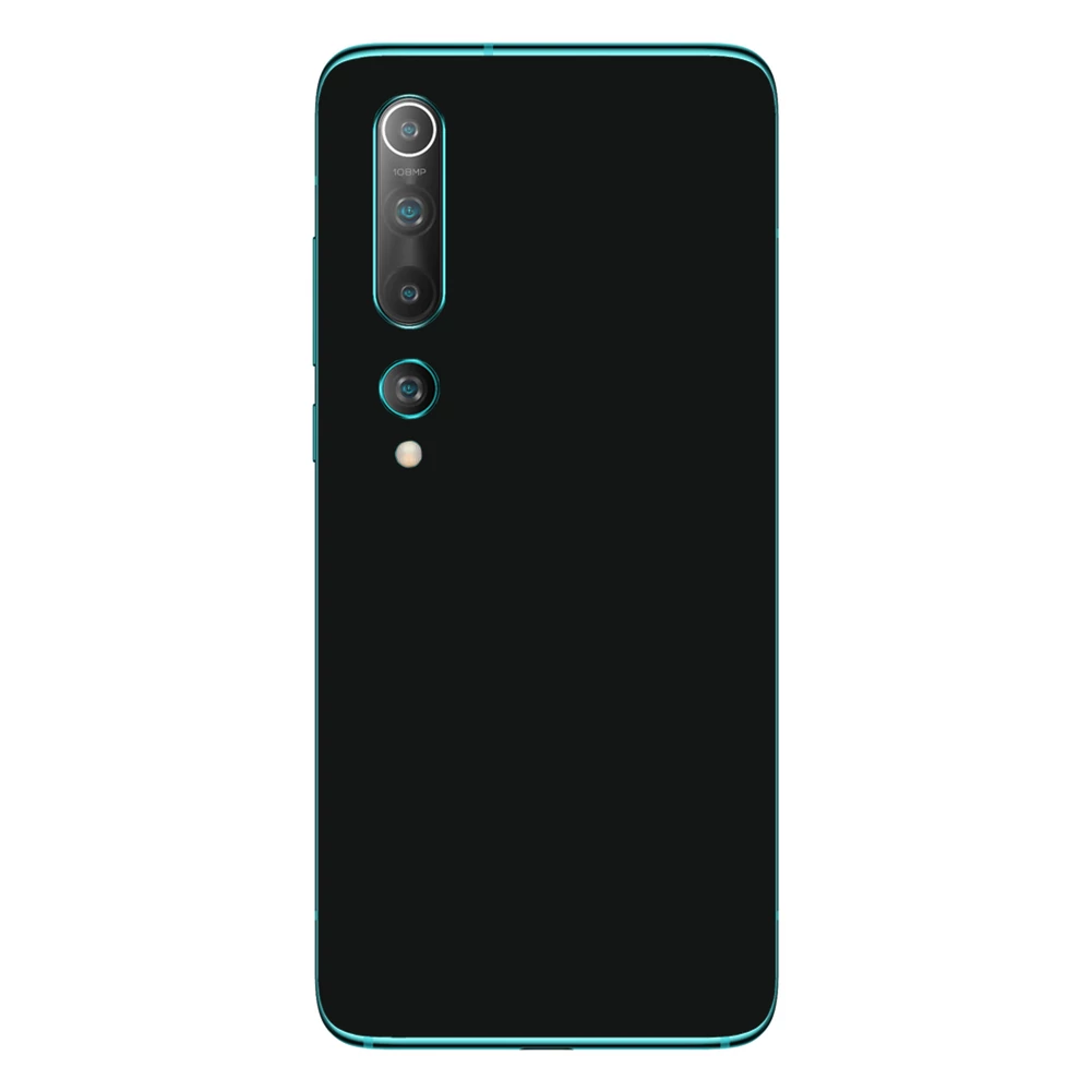 Xiaomi Mi 10 - Fényes fekete hátlap fólia