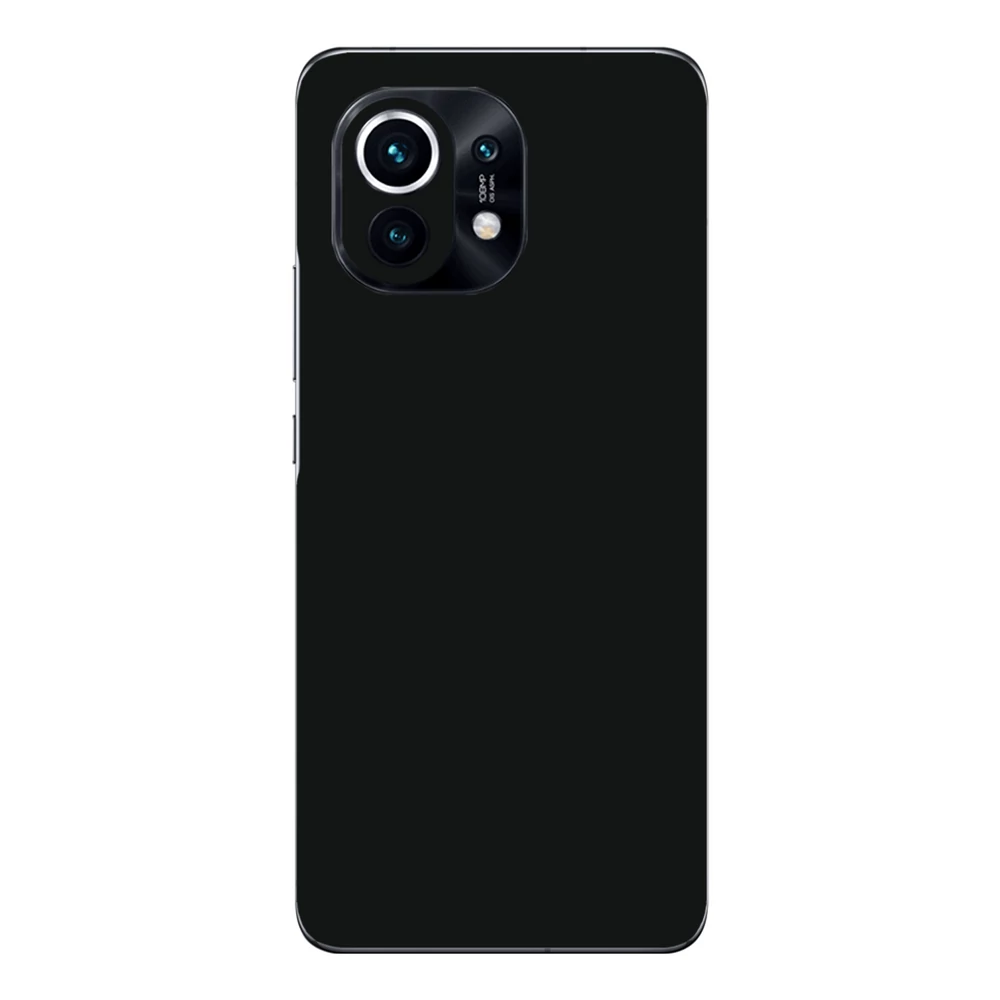 Xiaomi Mi 11 - Fényes fekete hátlap fólia