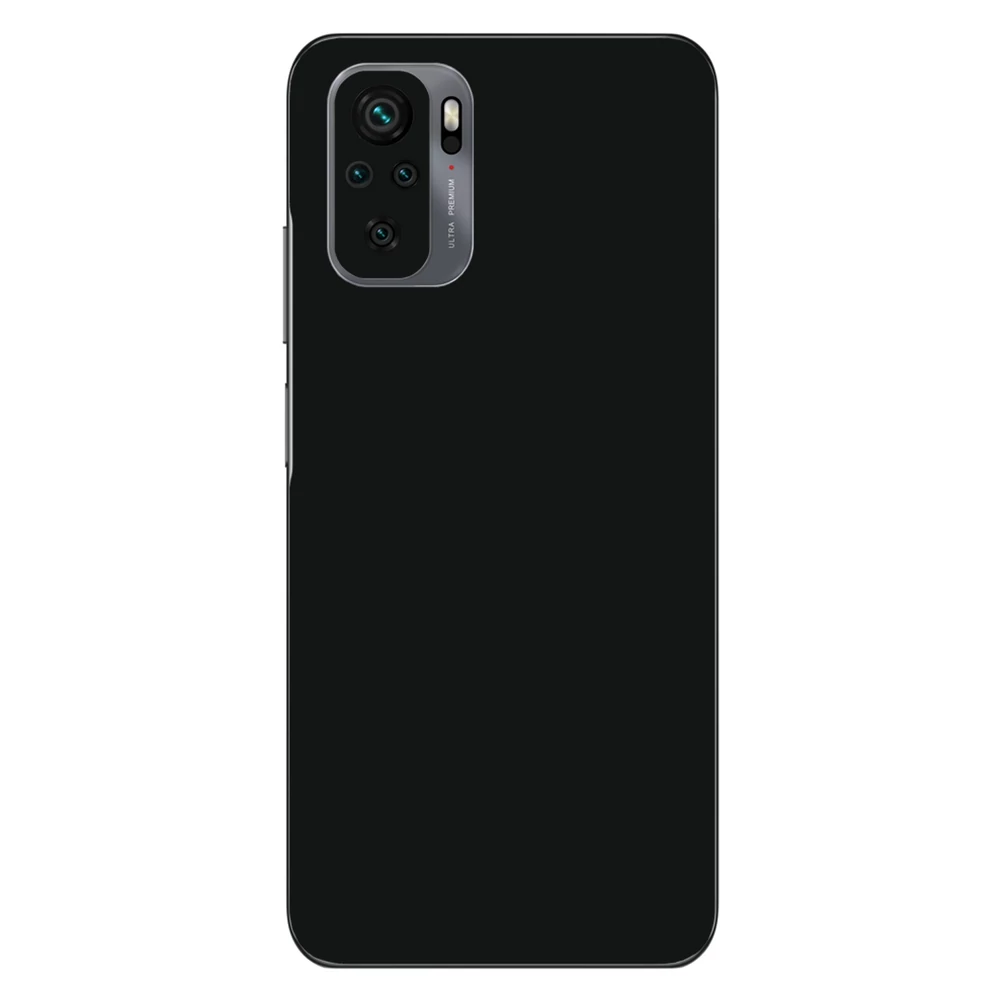 Xiaomi Redmi Note 10 - Fényes fekete hátlap fólia