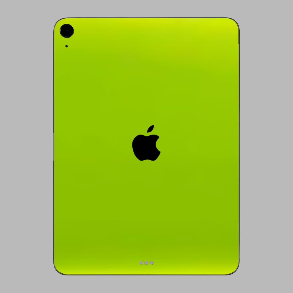 iPad Air 5 - Fényes metál lime hátlap fólia