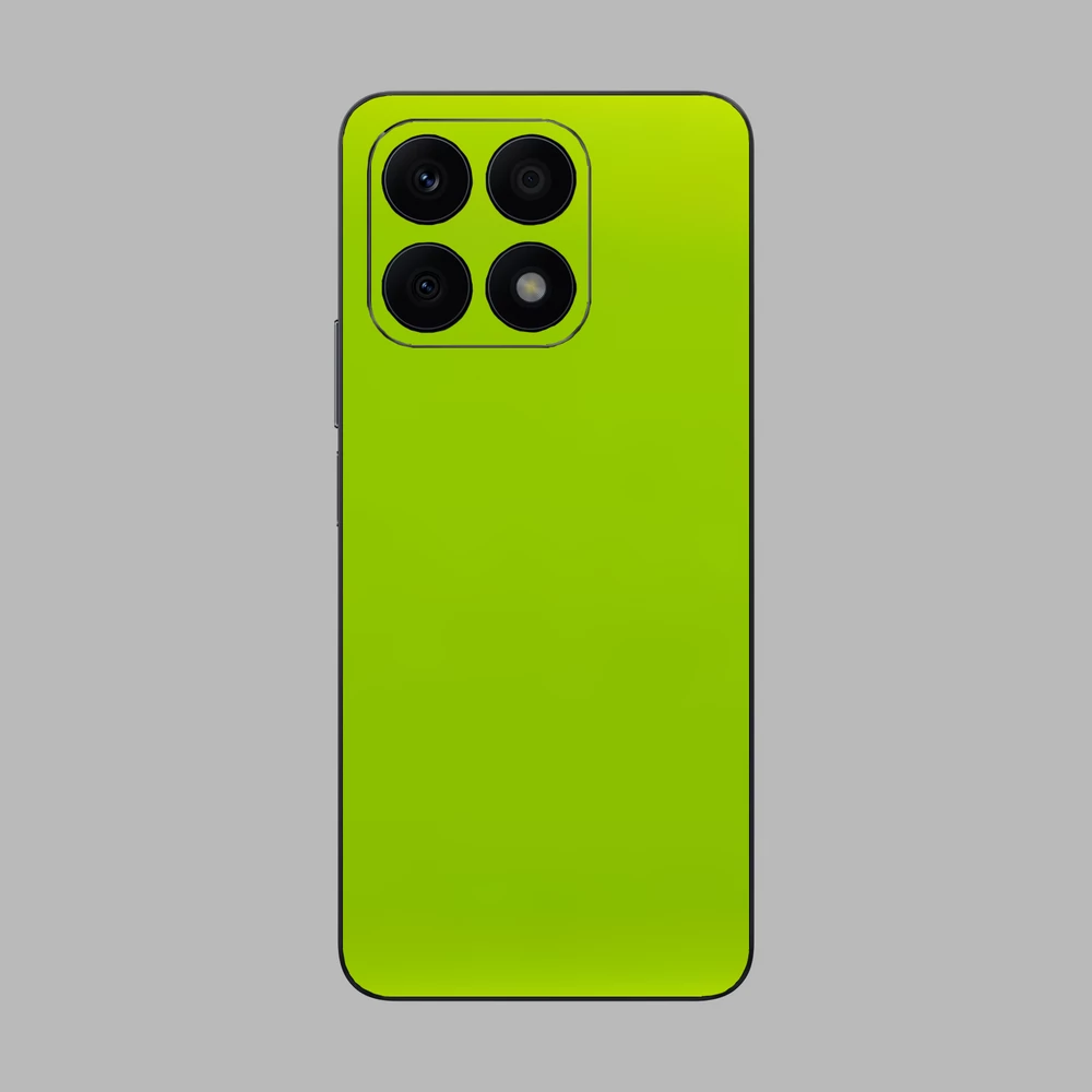 Honor X8a - Fényes metál lime hátlap fólia