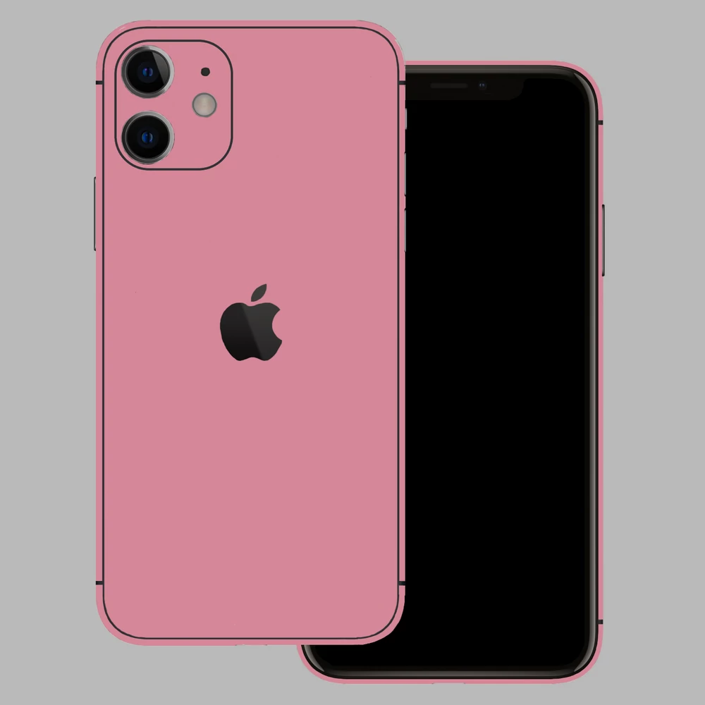 iPhone 11 - Fényes pink hátlap fólia