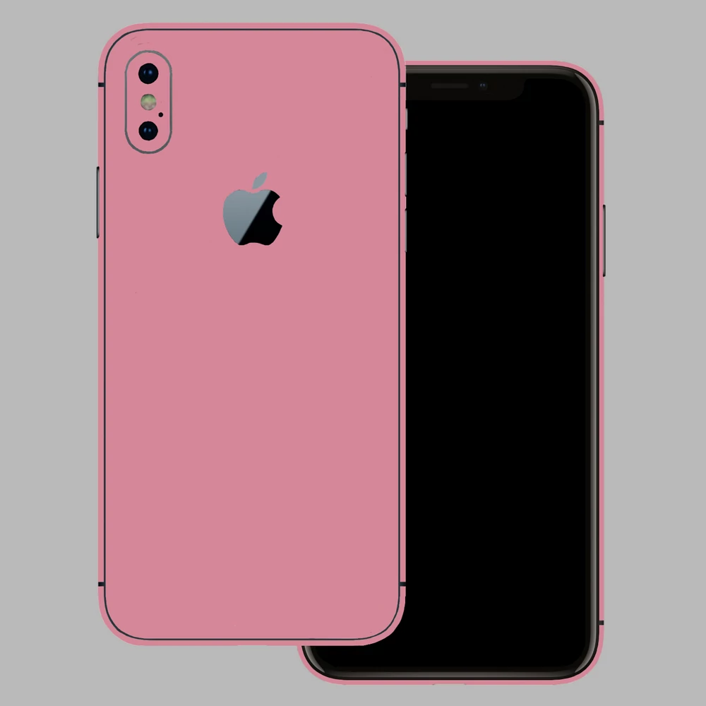 iPhone XS Max - Fényes pink hátlap fólia