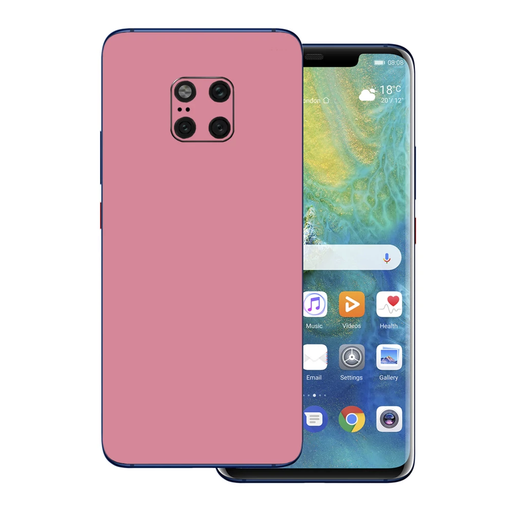 Huawei Mate 20 Pro - Fényes pink hátlap fólia