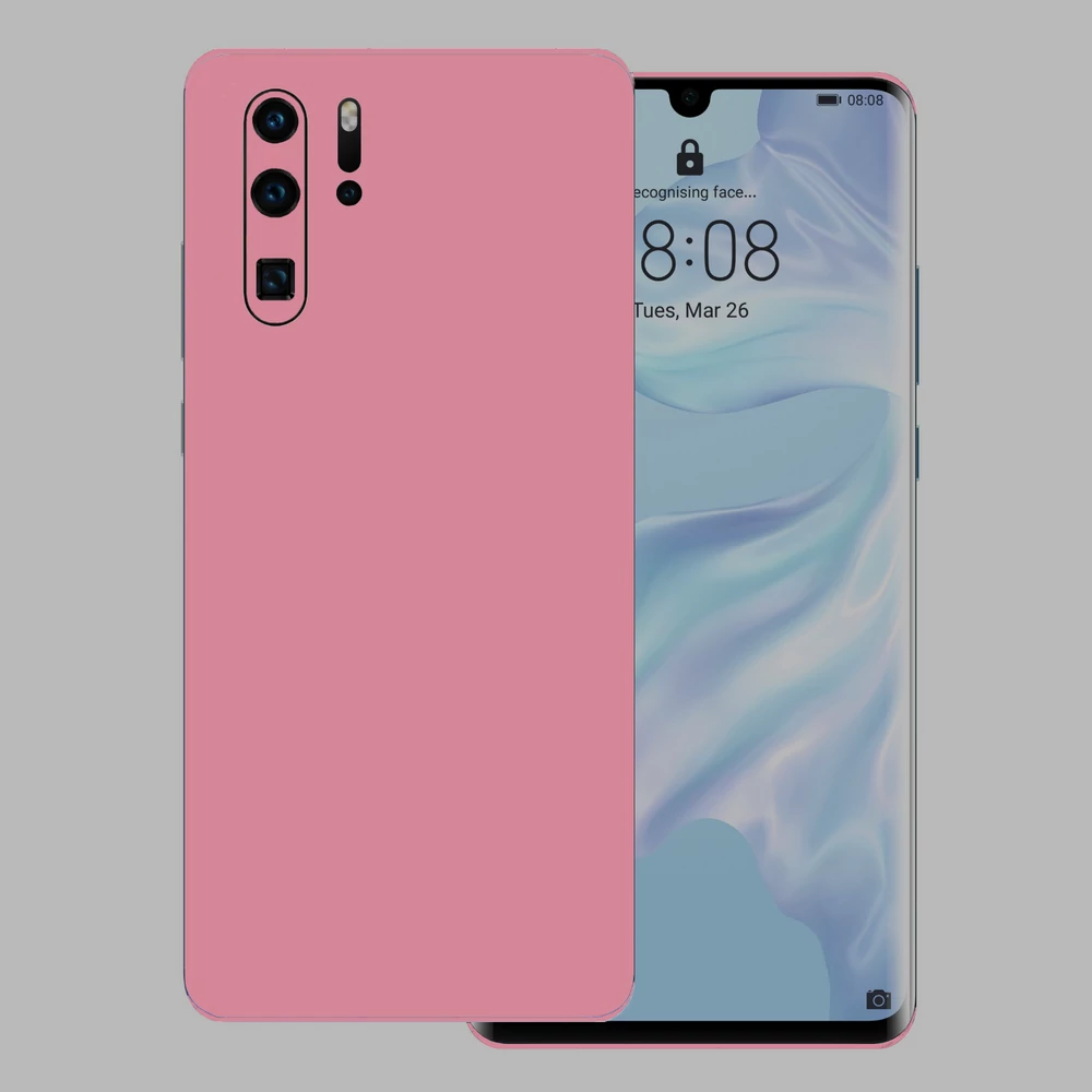 Huawei P30 Pro - Fényes pink hátlap fólia