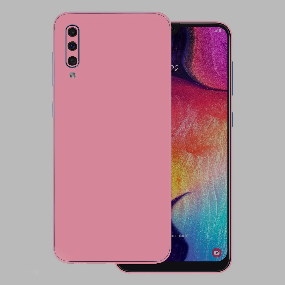 Samsung Galaxy A70 - Fényes pink hátlap fólia