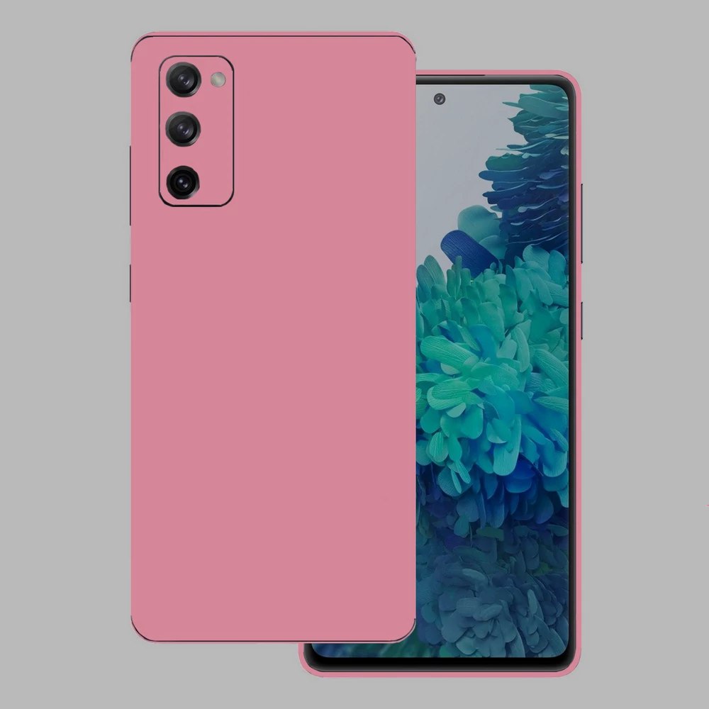 Samsung Galaxy S20 FE - Fényes pink hátlap fólia