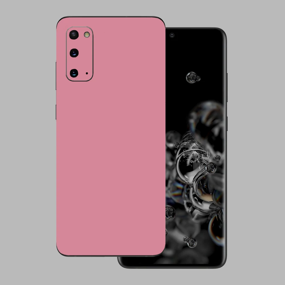 Samsung Galaxy S20 - Fényes pink hátlap fólia