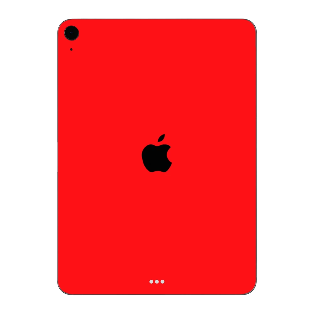 iPad Air 5 - Fényes piros hátlap fólia