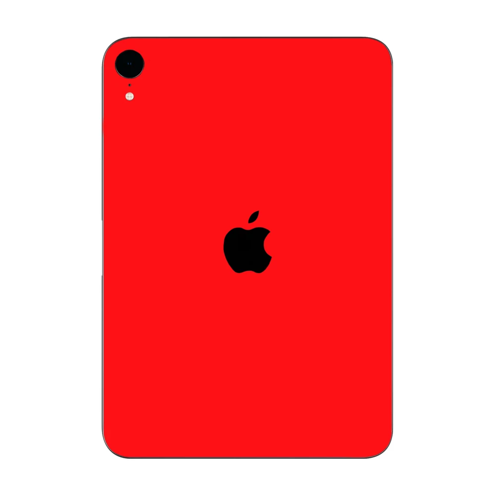 iPad mini 6 - Fényes piros hátlap fólia