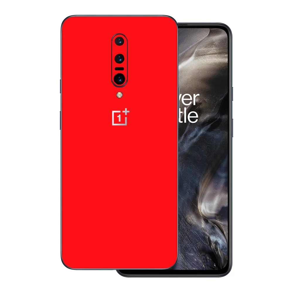 OnePlus 7 Pro - Fényes piros hátlap fólia