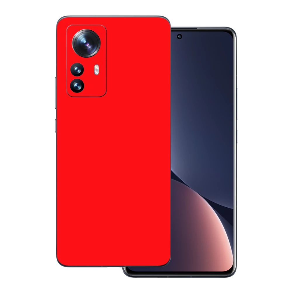 Xiaomi 12 Pro - Fényes piros hátlap fólia