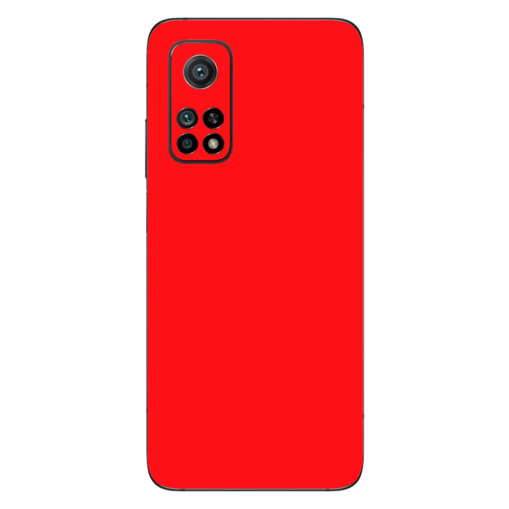 Xiaomi Mi 10T Pro - Fényes piros hátlap fólia