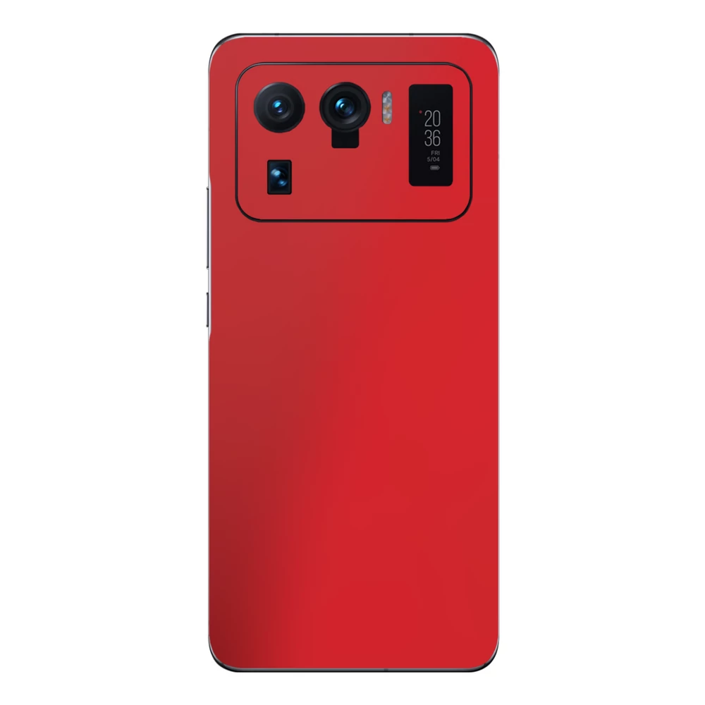 Xiaomi Mi 11 Ultra - Fényes piros hátlap fólia