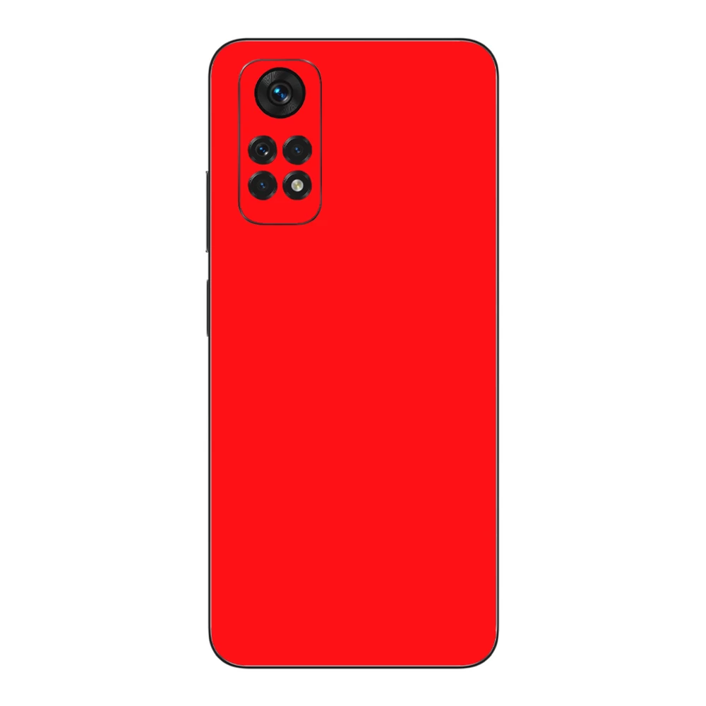 Xiaomi Redmi Note 11 - Fényes piros hátlap fólia