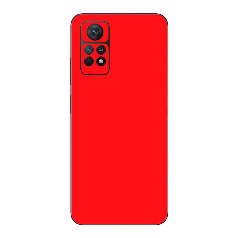 Xiaomi Redmi Note 11 Pro 5G - Fényes piros hátlap fólia
