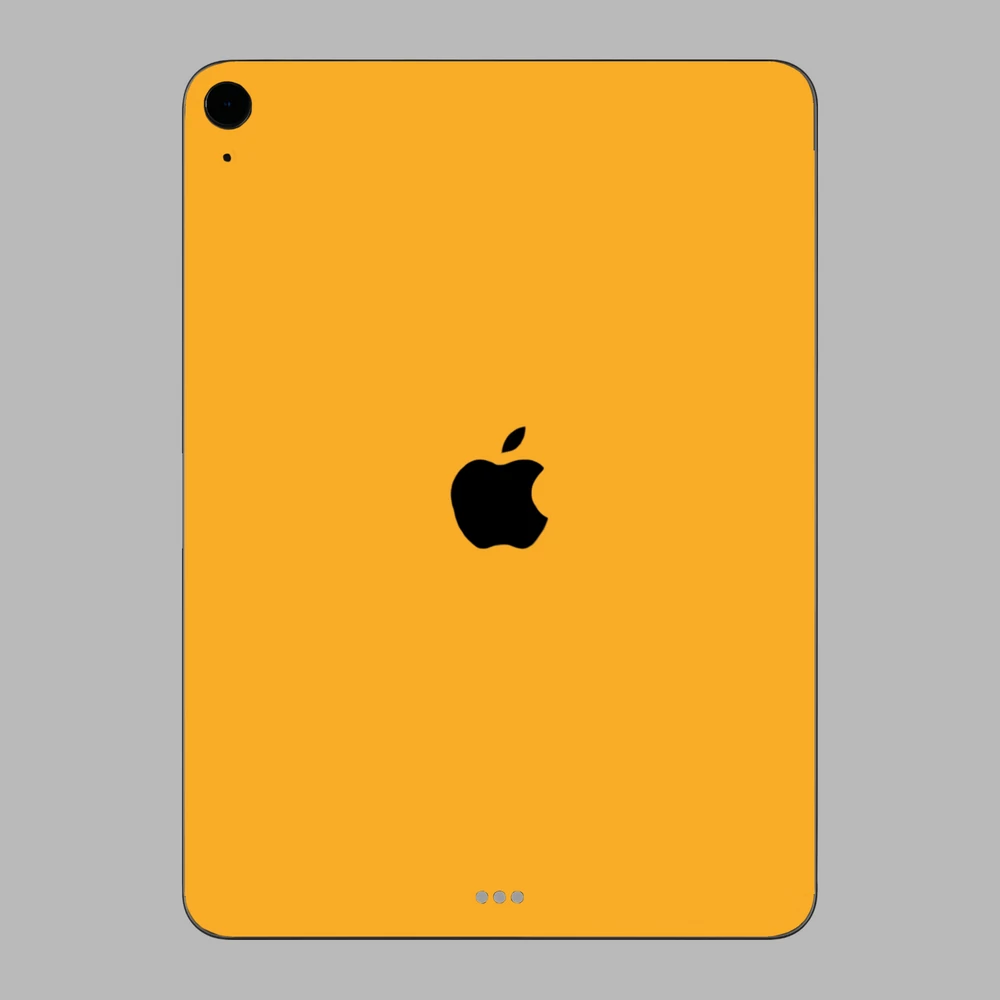 iPad Air 5 - Fényes sárga hátlap fólia