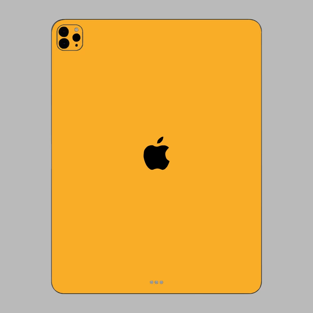 iPad Pro 12.9" ( 2020, gen 4 ) - Fényes sárga hátlap fólia